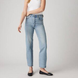 Levis Ribcage Straight Ankle Size 27